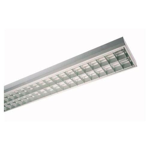 REGLETTE AVEC REFLECTEUR DUO 2X36W ENCASTRE