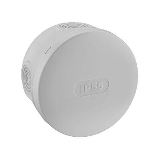BOITIER ROND A VIS DEBFLEX BLANC