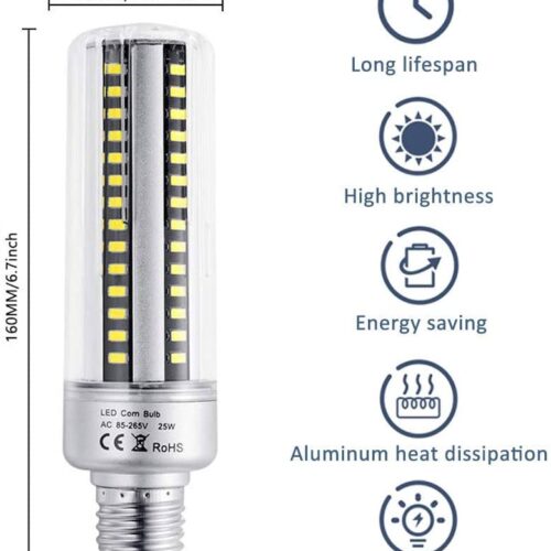 AMPOULE LED HUAHE TROIS BRAS 25W