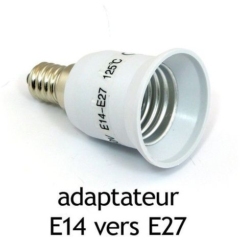 DOUILLE ADAPDATEUR E14-E27