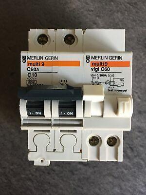 DISJONCTEUR 4P C32N 25A +VIGI 300mA MG ANC