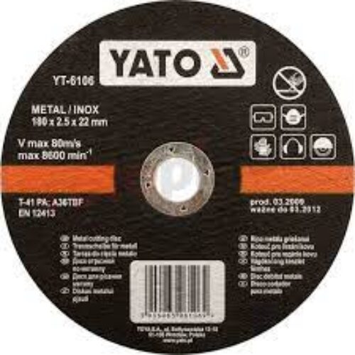 DISQUE A COUPER YATO 115