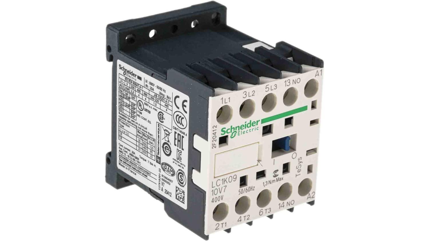 RELAIS POUR MINI CONTACTEUR LC1K 1.6-2.5A