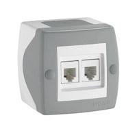 PRISE INFORMATIQUE CAT5 IGOTO BLANC 2500