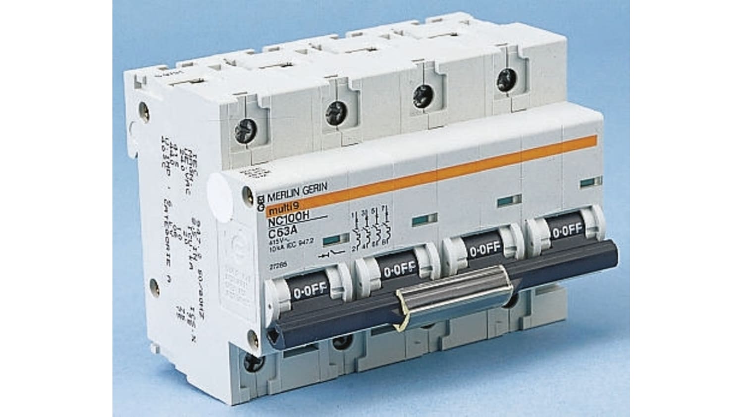 DISJONCTEUR 4P C120N 125A MERLIN GERIN