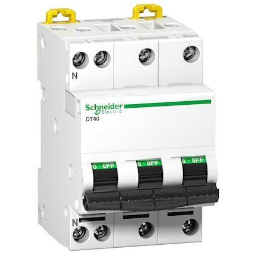 DISJONCTEUR 3P+N 20A DT40 SCHNEIDER