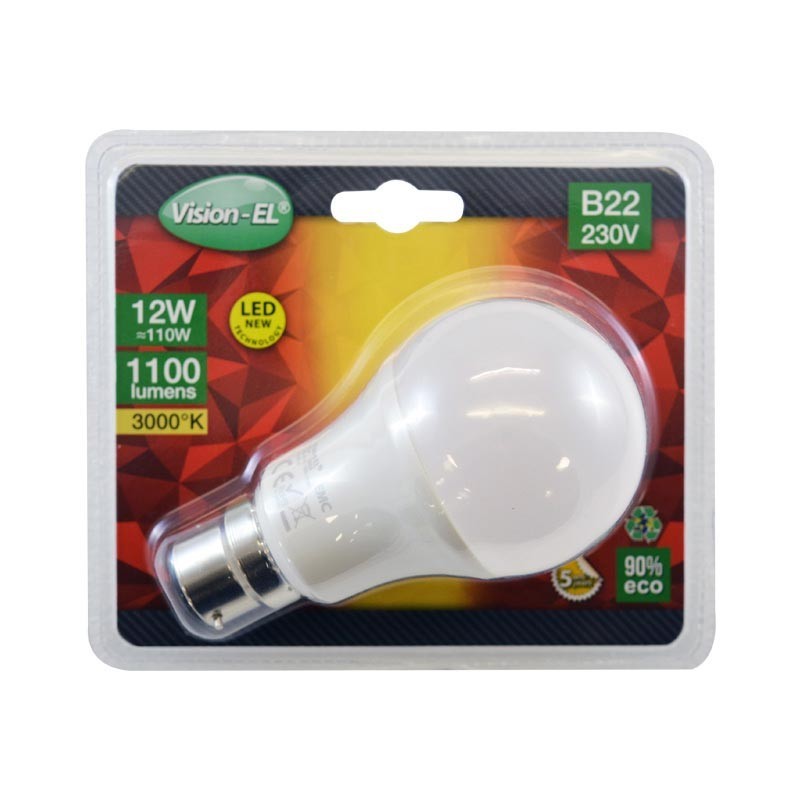 AMPOULE LED 12WATTS B22 DUKEN