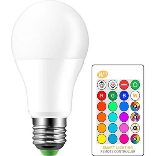 AMPOULE LED COULEUR E27 3WATTS ROULE