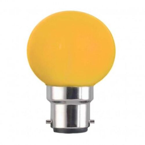 AMPOULE LED SPHERIQUE B22 COULEUR