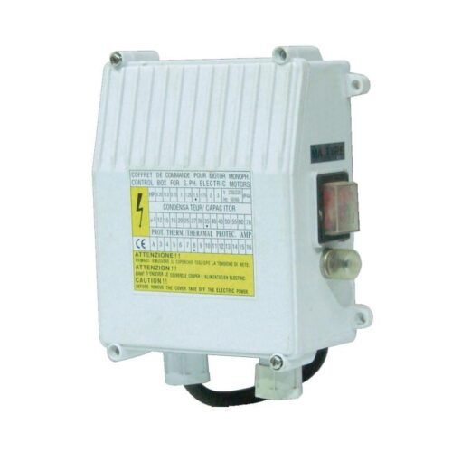 BOITE DE COMMANDE DE POMPE IMMERGEE 1.5HP