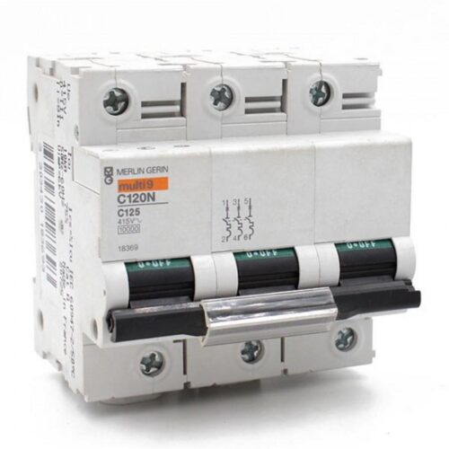 DISJONCTEUR 3P C120N 125A MERLIN GERIN
