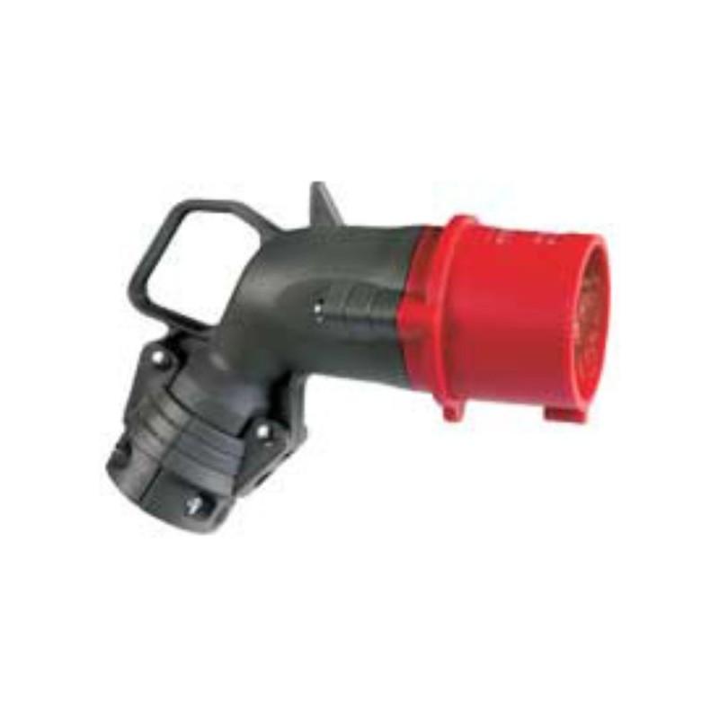 FICHE MOBILE DROITE 3P+T+N 32A 380V IP44