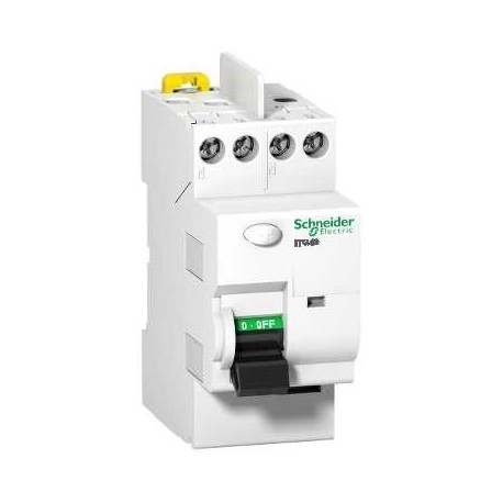 INTERRUPTEUR 2P 63A 30MA SCHNEIDER