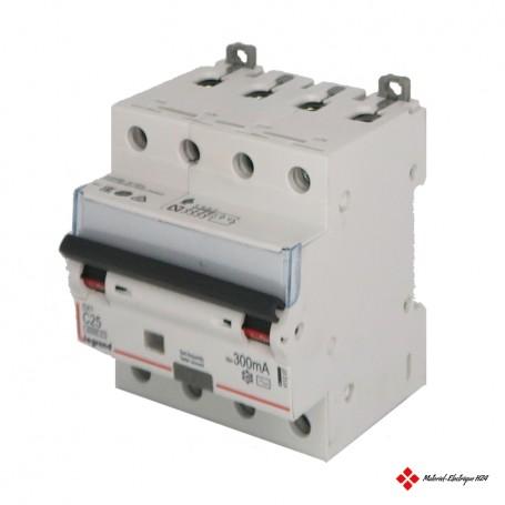 DISJONCTEUR DIFFERENTIEL 4P 25A 300mA LEGRAND
