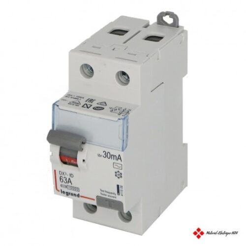 INTERRUPTEUR DIFFERENTIEL 2P 63A 30mA LEGRAND