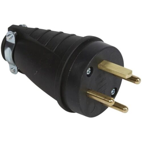 FICHE MALE 16A 3P+T-380V