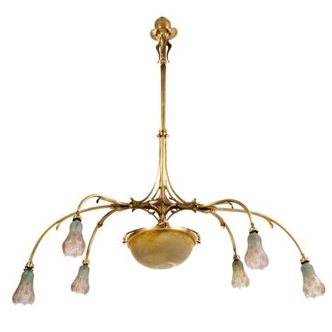 LUSTRE CENTRAL A FLEUR