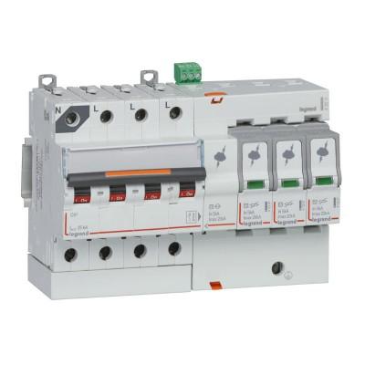 PARAFOUDRE 3P+N Imax 20KA