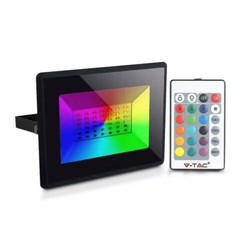 PROJECTEUR LED 30WATTS + TELECOMMANDE