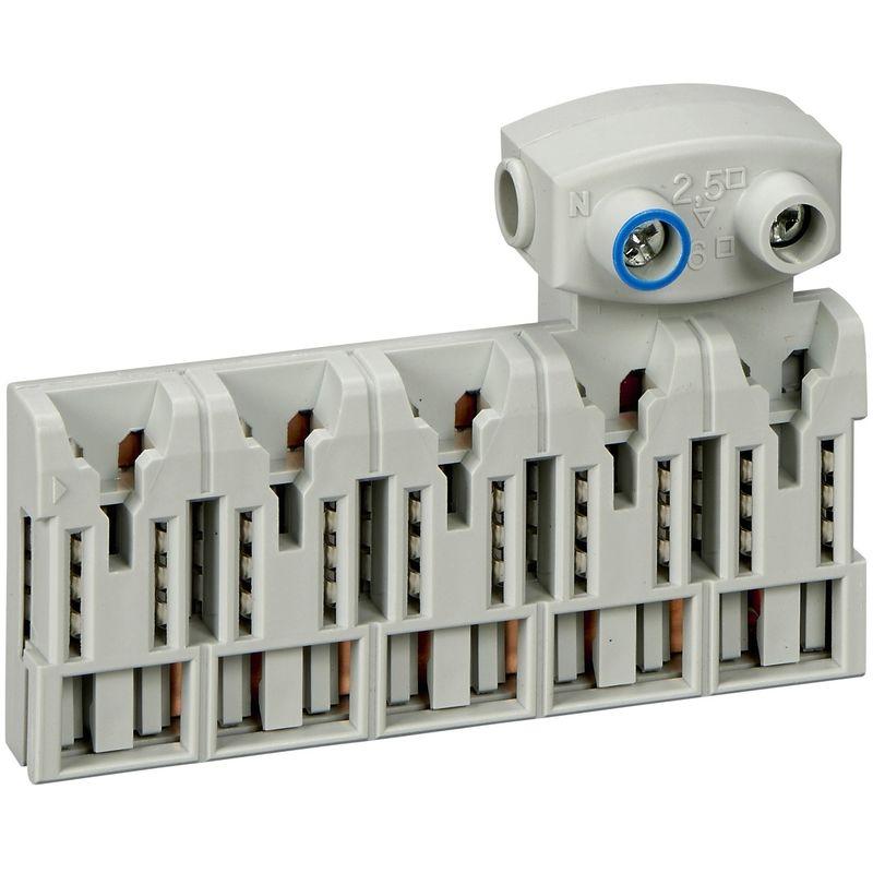 REPARTITEUR PH+N 5MODULES