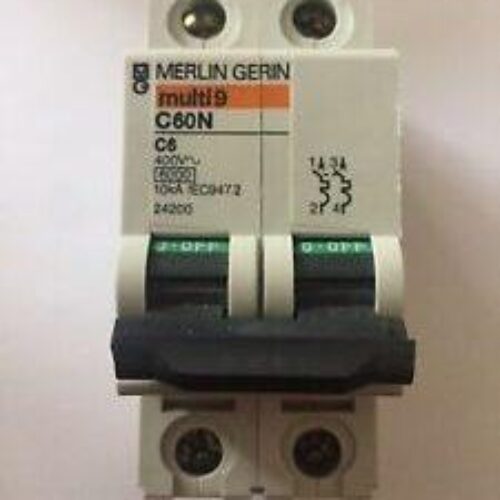 DISJONCTEUR 2P 6A MERLIN GERIN