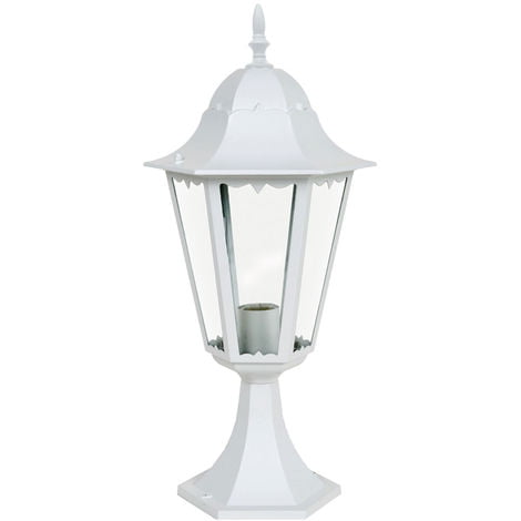 LAMPE JARDIN BLANC SUR PIED MUTLUSAN