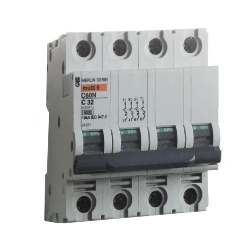 DISJONCTEUR 2P C32a 10A +VIGI 30mA