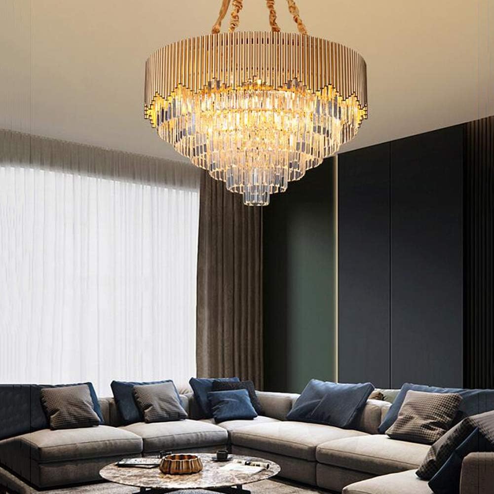 lustres de luxe en cristal moderne 800MM Y40076 – Image 5